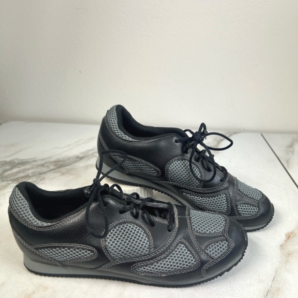 Forte Men's Kingston Gray Black Cycling Shoes Sneakers, Sz 7